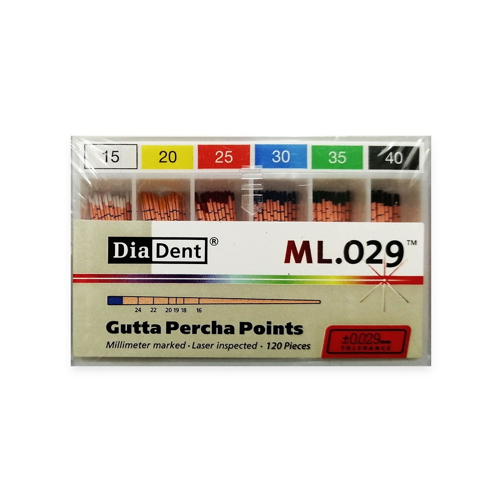 Diadent Gutta Percha Point 2% GP Point #15-40